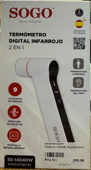 Sogo - Digital termometer 2in1