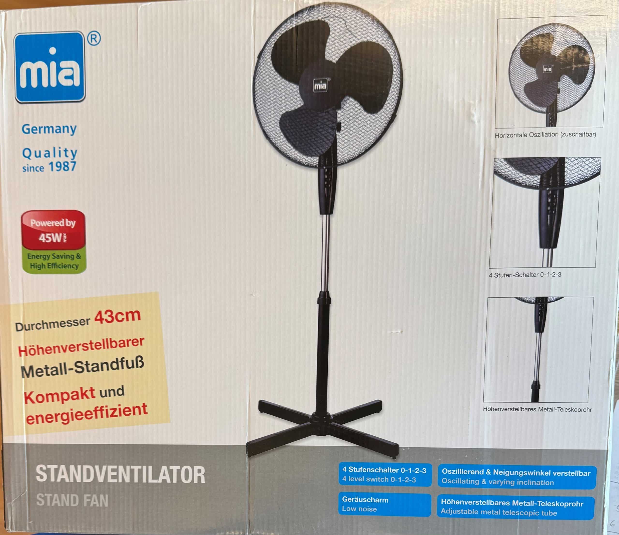 MIA Gulv ventilator
